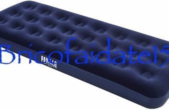 Materassino gonfiabile Piscina Bestway singolo floccato misura 185x76x22cm. Blu