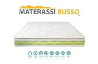 MATERASSO H22 CM SINGOLO MATRIMONIALE IN MEMORY FOAM ORTOPEDICO ALTA DENSITÁ