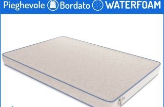 MATERASSO PIEGHEVOLE DIVANO LETTO BRANDINA CAMPER HOTEL WATERFOAM POLIURETANO