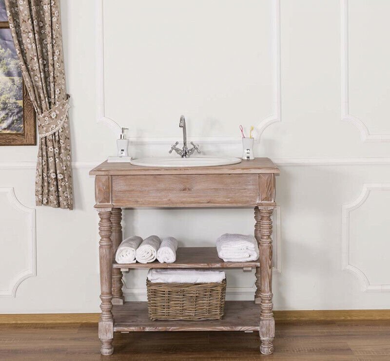 MOBILE BAGNO DESIGN PROVENZALE IMPERIALE SHABBY CHIC VINTAGE INDUSTRIALE CASA