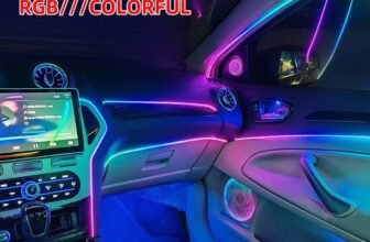 LED Interni Auto Luce Decorativa RGB Atmosfera Illuminazione Ambiente