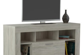 MOBILE PORTA TV DESIGN MODERNO IN LEGNO PER ARREDO SALOTTO SOGGIORNO 135X60X41