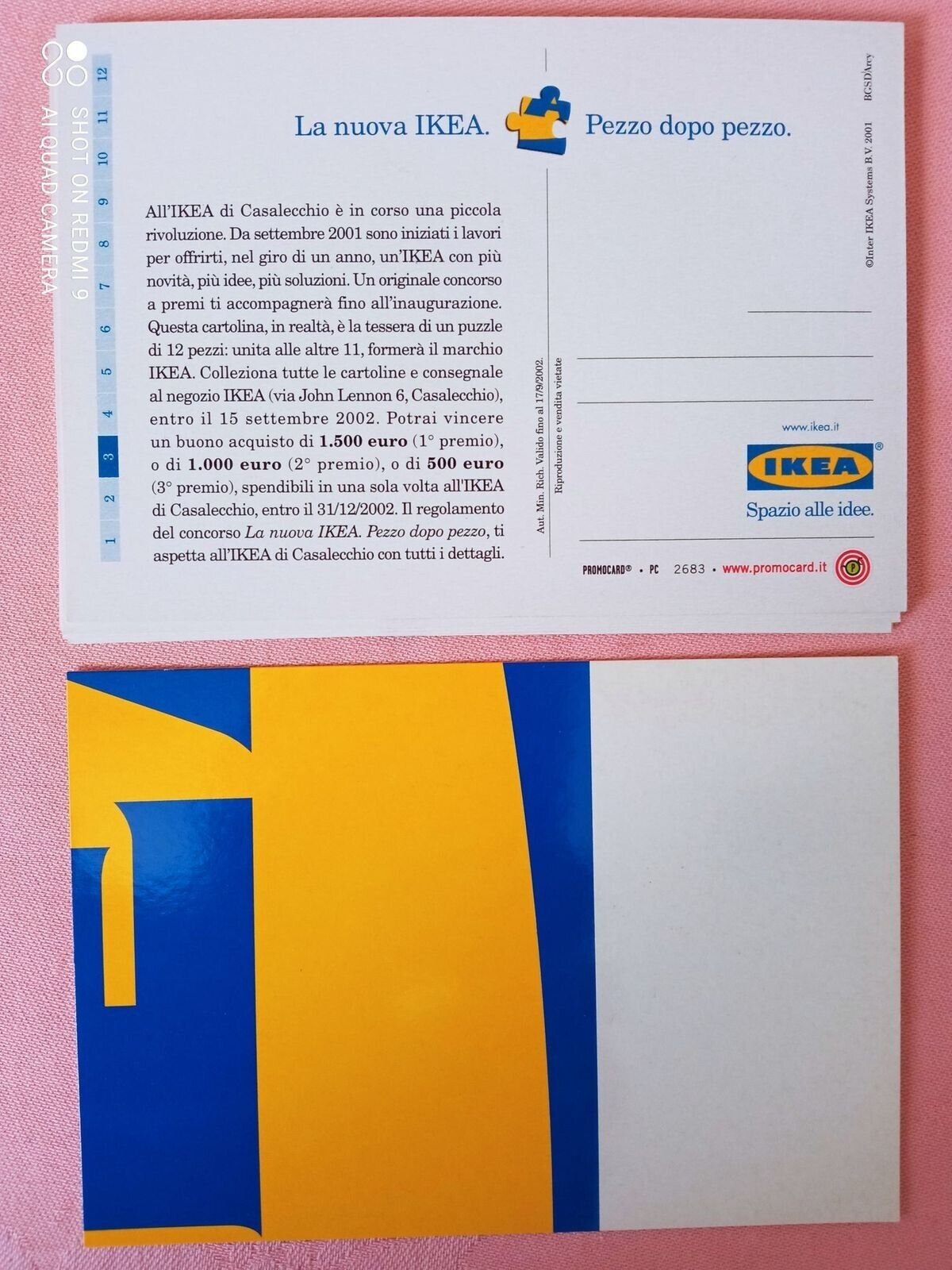 Promocards IKEA n.2683