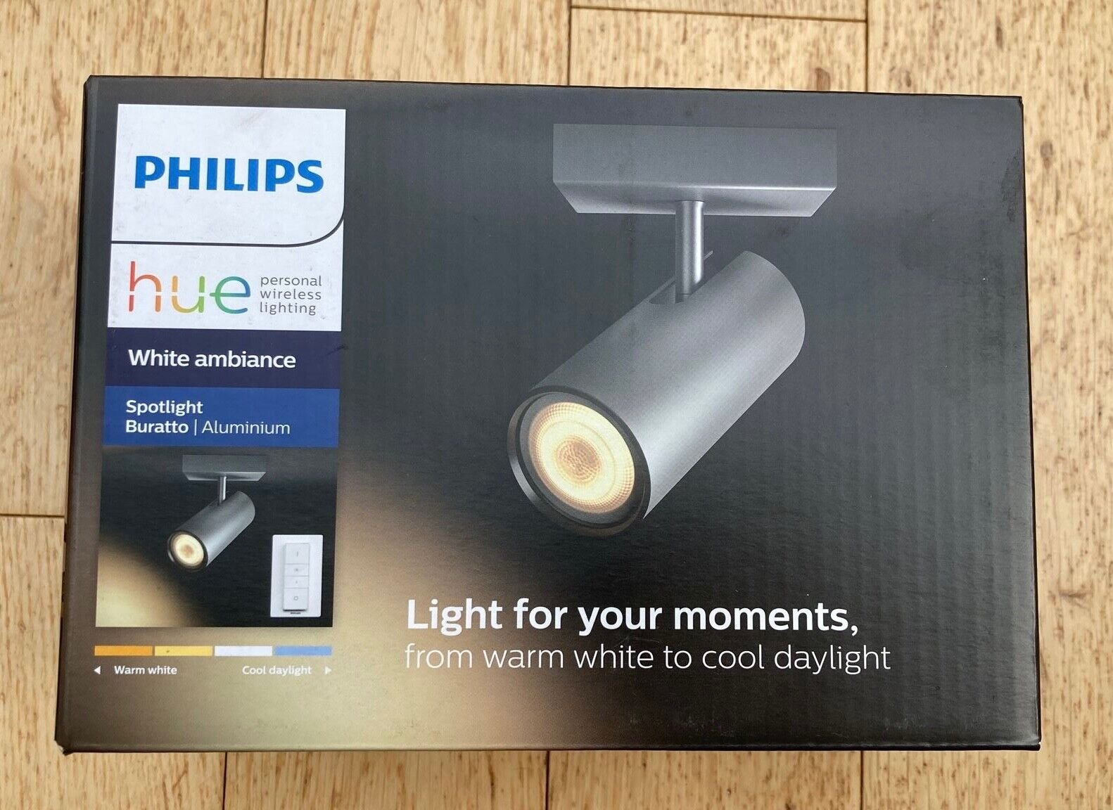 Philips tonalità faretto Buratto gu10 ambiente e dimmer