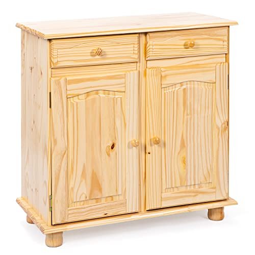 Inter Link - Cassettiera Cottage contro vidaXL Credenza Rovere