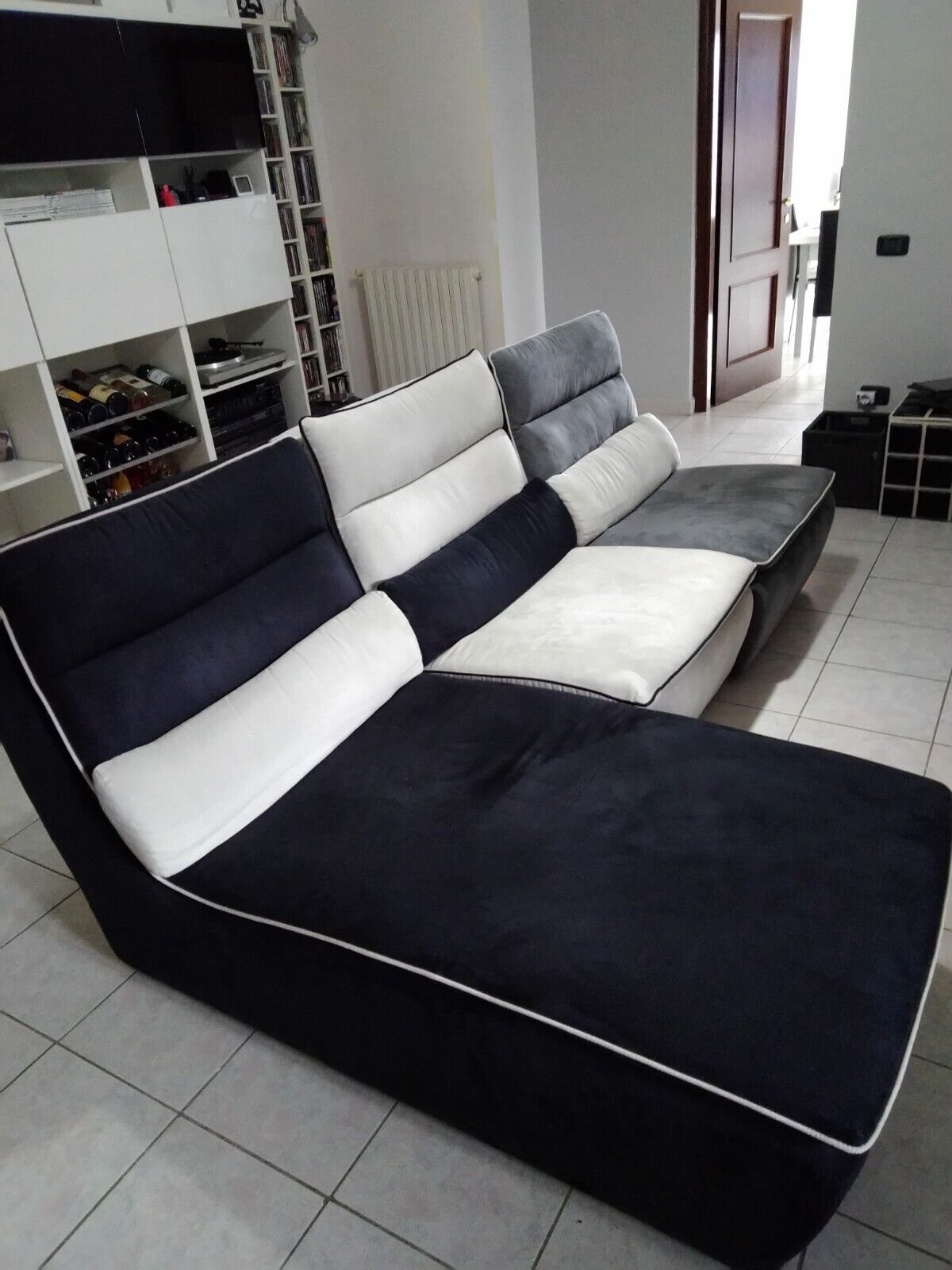 Divano Modulare Chateau D'ax Festival 1 chaise longue (Poltrone Vendute)