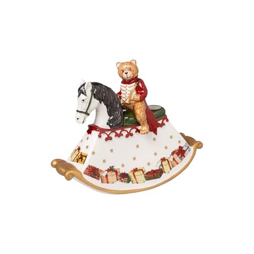 Villeroy & Boch - Cavallo a dondolo Christmas Toys, portacandele in porcellana